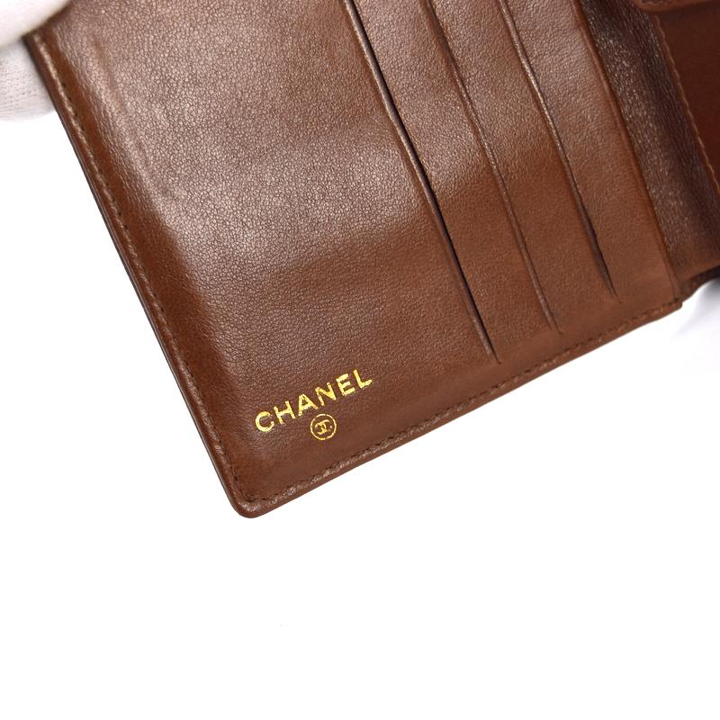 CHANEL（シャネル） 財布 キャビアスキン 二つ折り ミニ財布