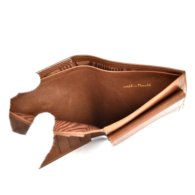 CHANEL（シャネル） 財布 キャビアスキン 二つ折り ミニ財布