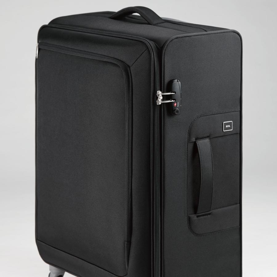 超軽量 美品 【エース】ソフトキャリーケース 57L TSAロック ブラック