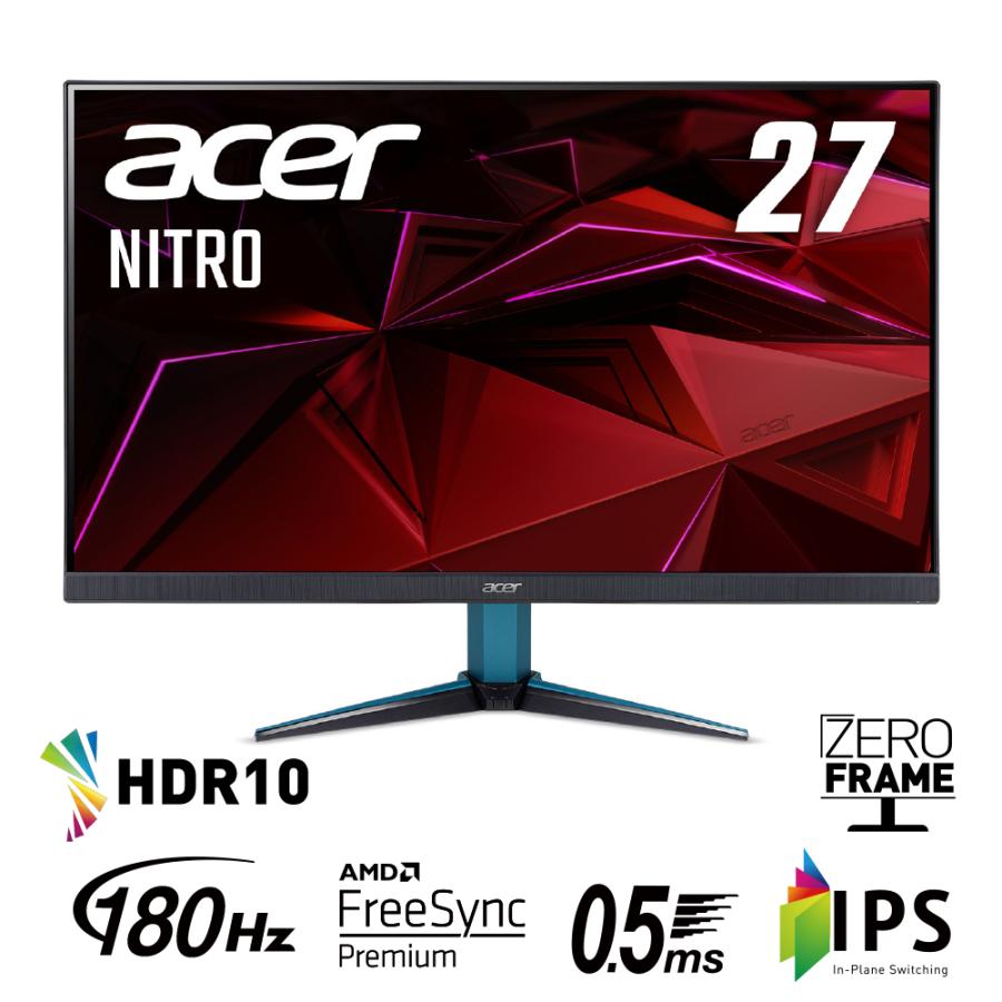 acer（エイサー） Acer Nitro ゲーミングモニター VG271UM3bmiipx 27