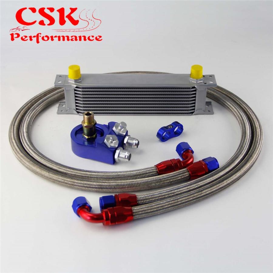 汎用オイルクーラーキット 10段 AN10 : 厚木オート部品販売社 - 通販