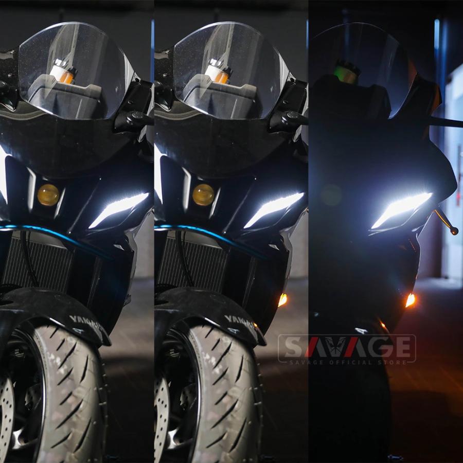 ヤマハ発動機 YAMAHA YZF-R1 YZF-R1M YZF-R6 YZF-R7 LEDウインカー