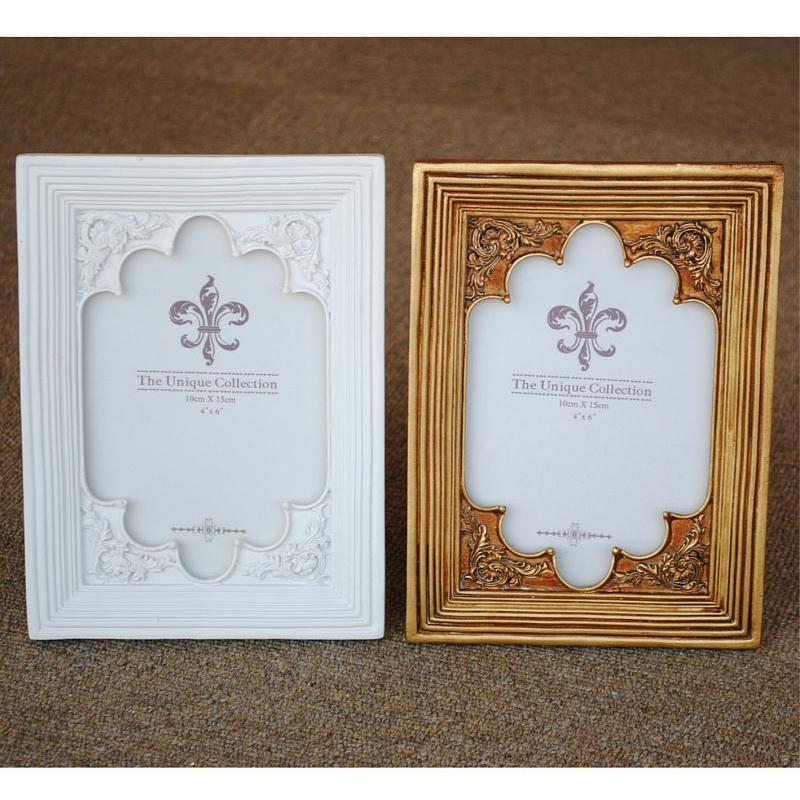 写真額 写真立て おしゃれ 金 ゴールド フォトフレーム クラシック