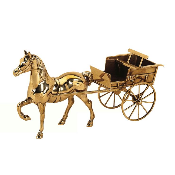 馬車型 タバコホルダー シュガレットホルダー 煙草盆 馬車置物