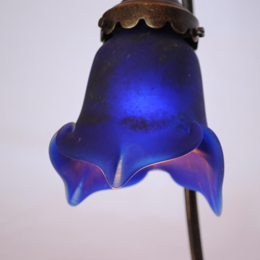 フランス練りガラステーブルランプ フランス練りガラステーブルランプ