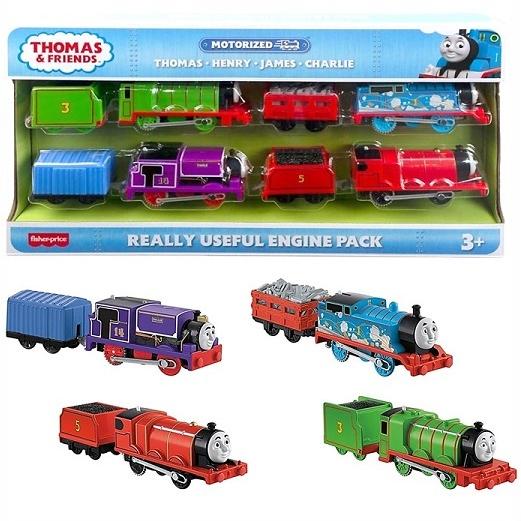 Fisher-Price 】 きかんしゃトーマス トラックマスター 4種類セット