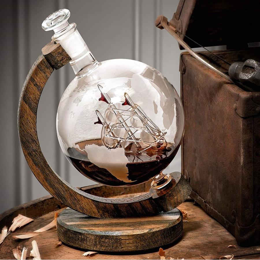 地球儀デカンタ 1000ml プレステージ 帆船 ディスペンサー マゼラン