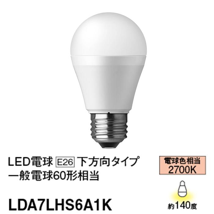 Panasonic（パナソニック） LDA7LHS6A1K LED電球 一般電球タイプ 60W形