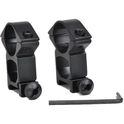 マウントリング ベース対応幅20mm リング径25.4mm 1インチ 全高57mm