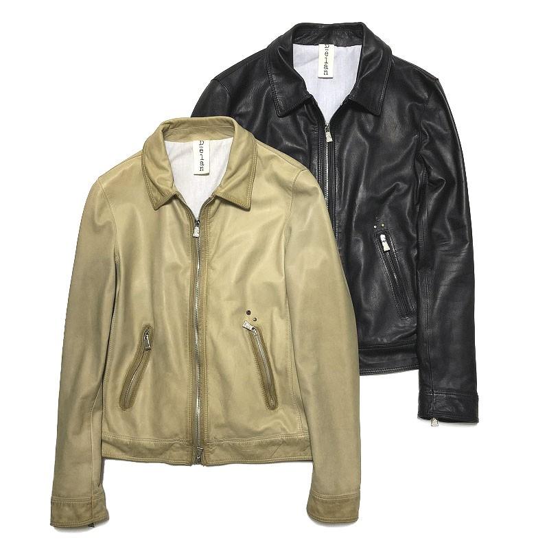 Delan デラン/ディラン ROCKY スチームウォッシュ 襟付き シングル