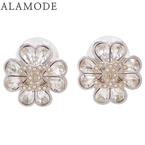 CHANEL クローバー ピアス リング