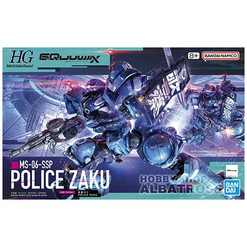 HGガンプラ6体セット G00uuuuux POLICE ZAKU 他 軍警ザク (HG