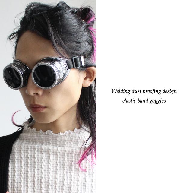 ゴーグル サングラス メンズ スチームパンク モード系 シルバー 個性的