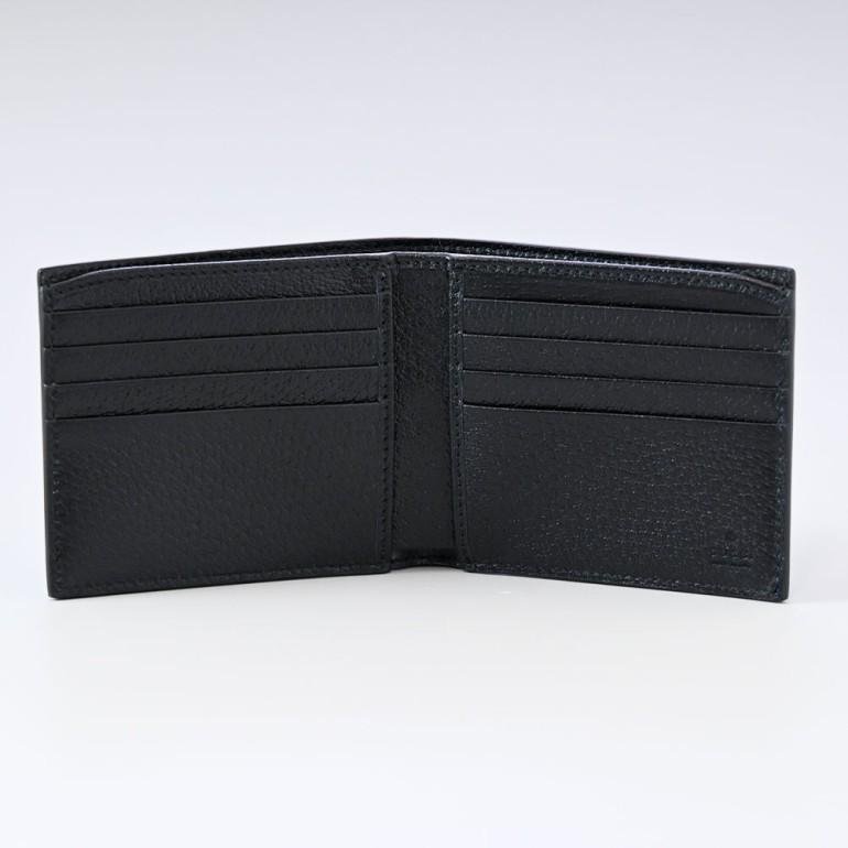 GUCCI（グッチ） 二つ折り財布 札入れ メンズ GGマーモントダブルG