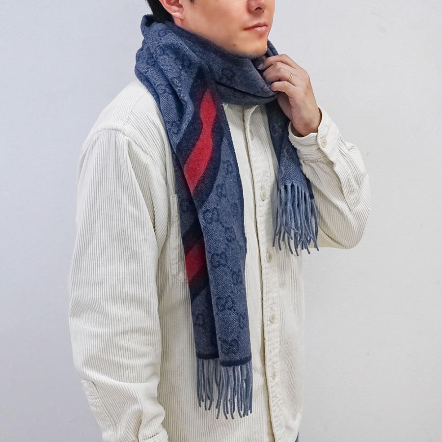 GUCCI（グッチ） マフラー メンズ レディース 男女兼用 GG柄