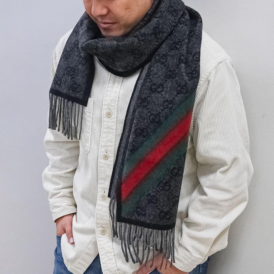 GUCCI（グッチ） マフラー メンズ レディース 男女兼用 GG柄