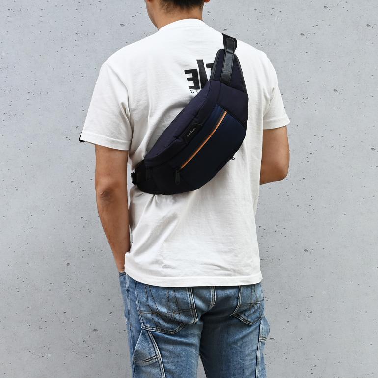 Paul Smith（ポール・スミス） ボディバッグ ウエストバッグ NAVY