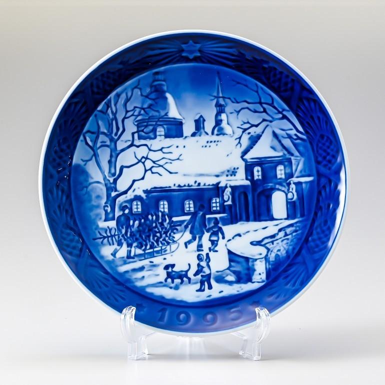 コペンハーゲン イヤープレート まとめ1999〜2009 11枚 箱 説明書 名