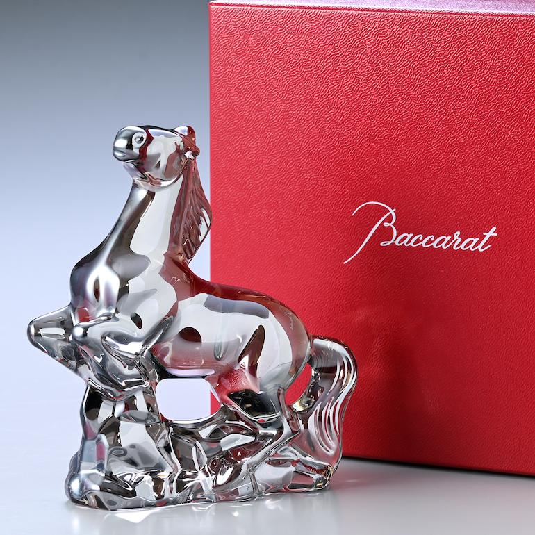 Baccarat バカラ クリスタル ホース 馬 オブジェ 置物 バカラ