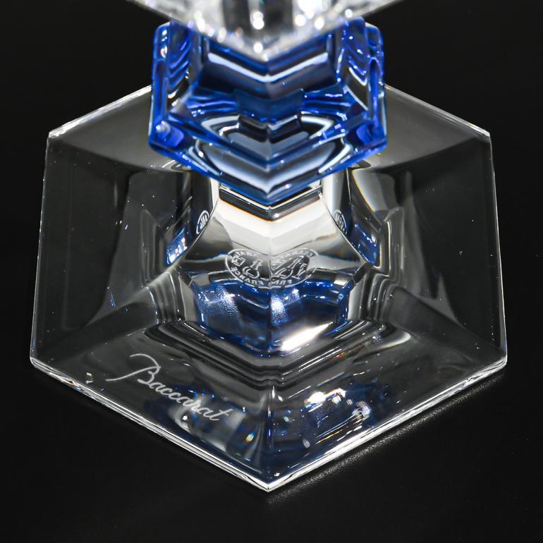 バカラ（Baccarat） グラス ペア アルクール ブルーボタン ワイン