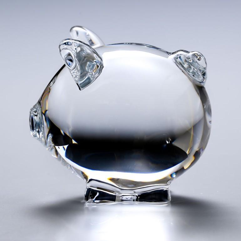 バカラ（Baccarat） クリスタルフィギュア 豚 ミニマルズ MINIMALS