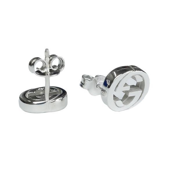 A*i様 Gucci ロゴ入りピアス ダブルG スタッズ ピアス ・スターリング