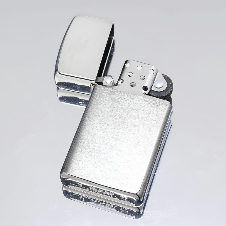 ZIPPO（ジッポー） ライター CROME CLASSIC スリム 1600 名入れ可有料