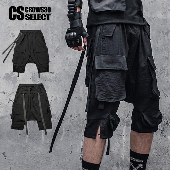 ショートパンツ メンズ ストリート系 ハーフパンツ カーゴパンツ