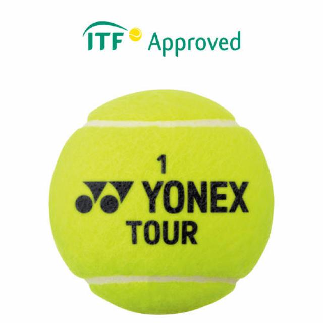 YONEX（ヨネックス） ツアー TOUR 4球入ペット缶 TB-TUR4P 硬式テニス