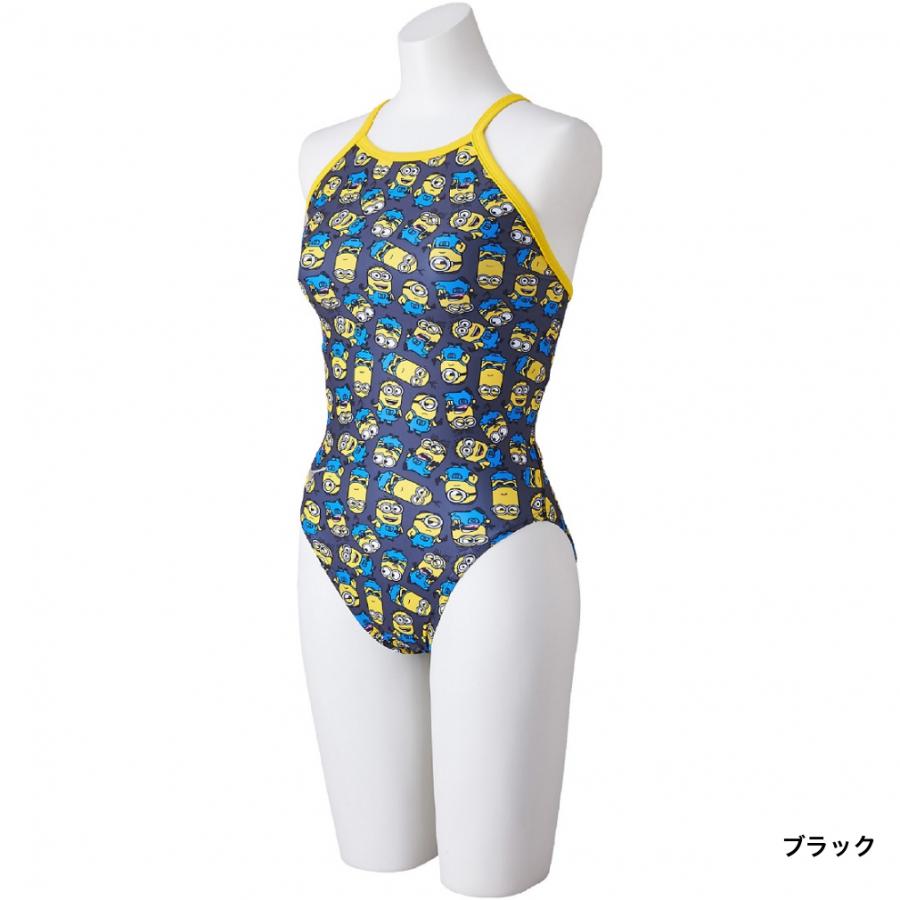 MIZUNO（ミズノ） レディス 水泳 競泳水着 競泳練習用 ミニオン