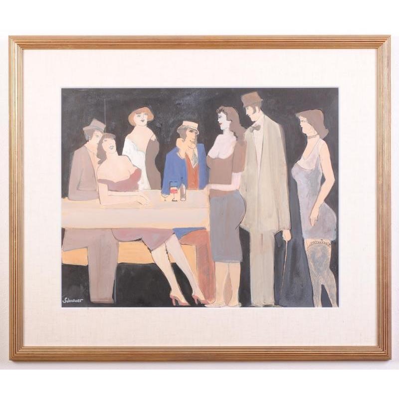 夏セール再値下！大型リトグラフ【デビット・シュノイヤー】 絵画 107