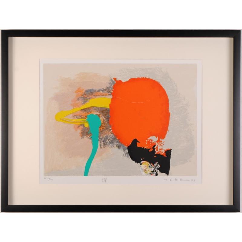 現代アート70s ガレリアグラフィカ 絵画 ビンテージ モダン 幾何学