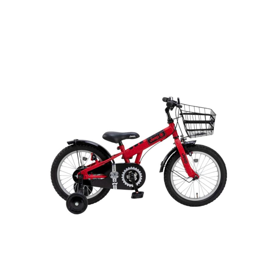 kaas 自転車 Jeep 18インチ レッド Jeep（ジープ） 幼児用自転車 Jeep