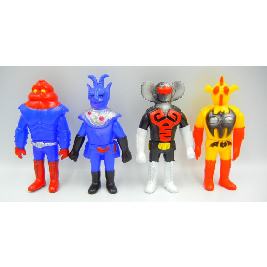 アクマイザー3 ブルマァク ソフビセット 当時物 レトロ おもちゃ