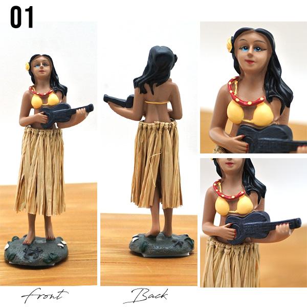 フラダンス ボブルフィギュア 全3種類 人形 フィギュア ボブルヘッド