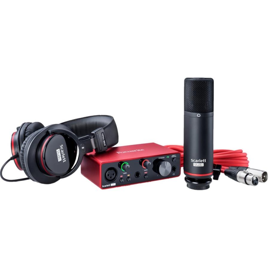 Focusrite Scarlett Solo Studio Pack (3rd Gen) USBオーディオ