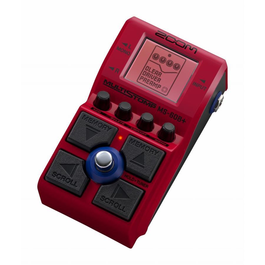 ズーム（zoom） ZOOM MS-60B+ MultiStomp Bass Pedal ベース用 マルチ