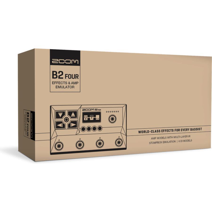 ズーム（zoom） ZOOM B2 FOUR DIモデル＆マルチレイヤーIR搭載 ベース