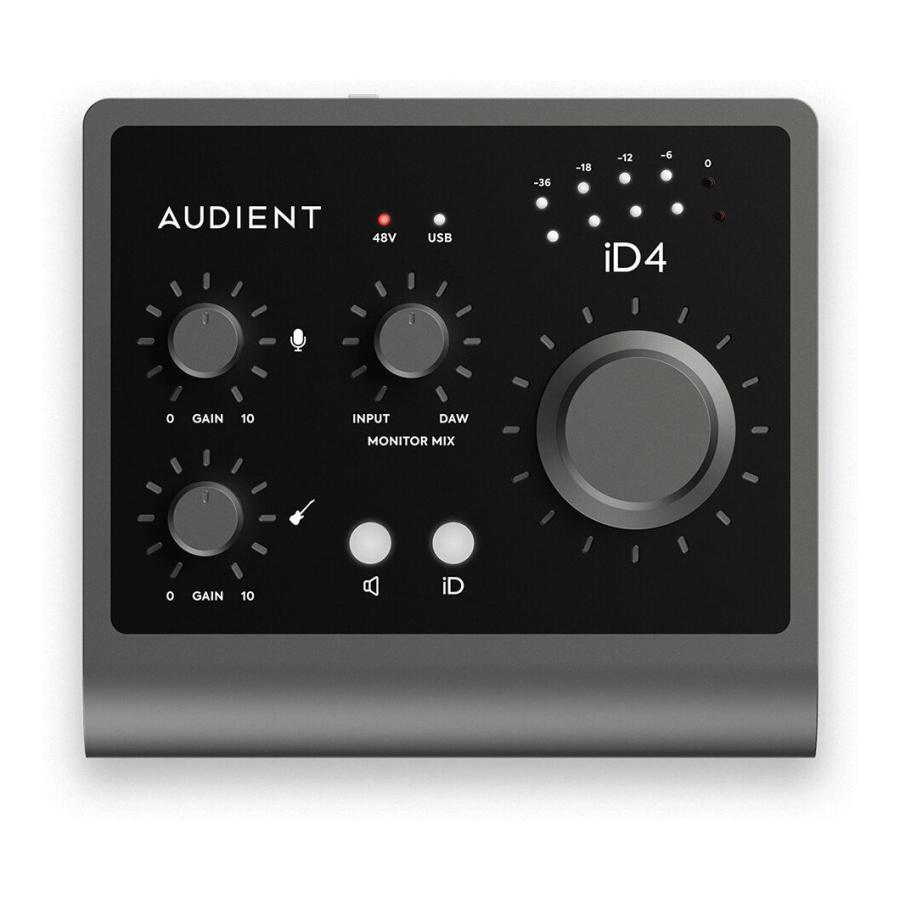 ご予約商品:3月入荷予定]audient iD4mkII / 2in 2out USB3.0対応