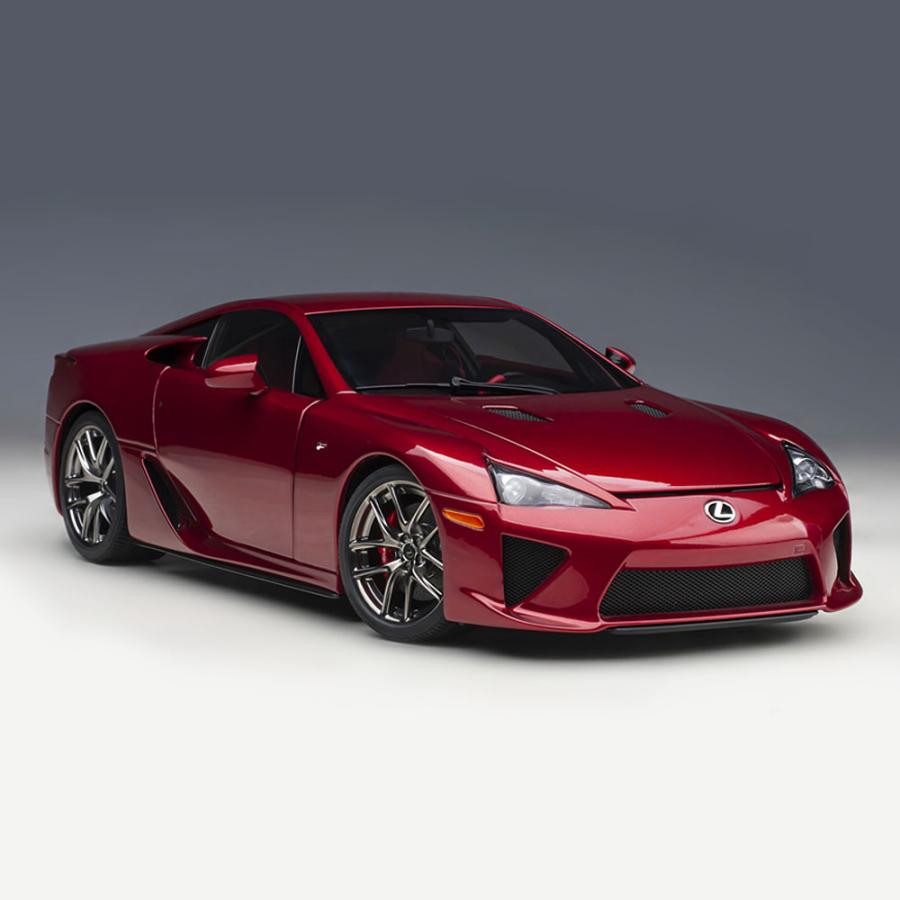 ミニカー 1/18 レクサス LFA パール レッド オートアート LEXUS