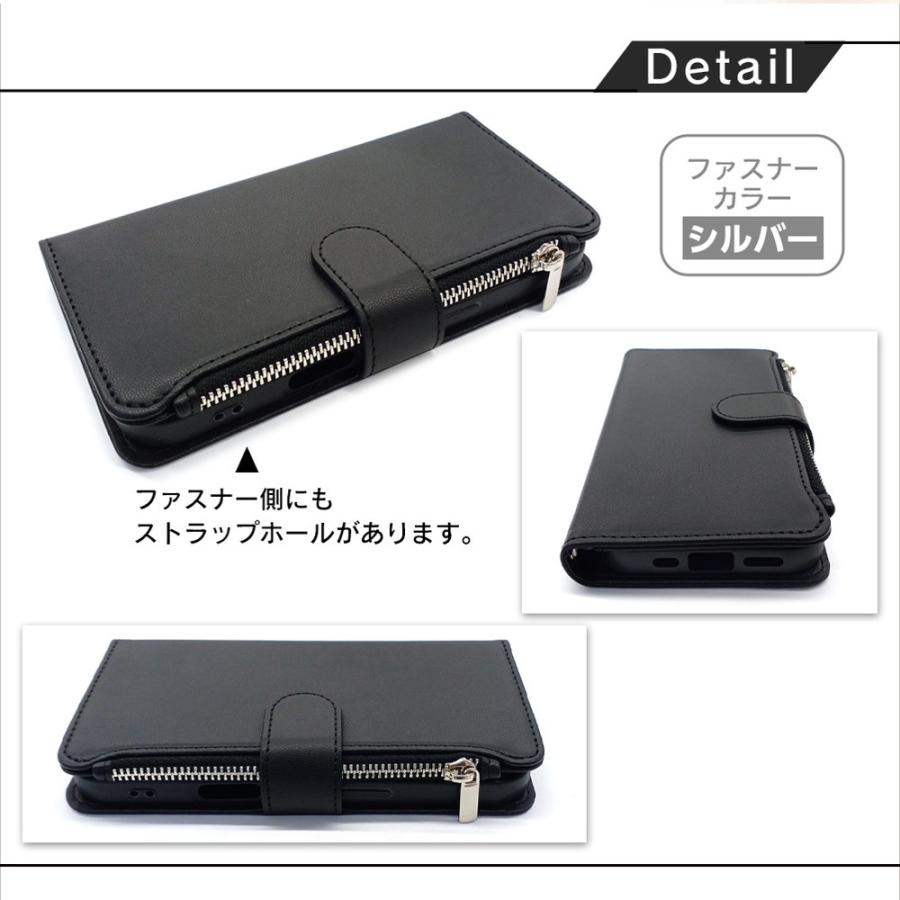 iphone17 ケース ブラック Magsafe対応 ウォレット 手帳型 カード収納