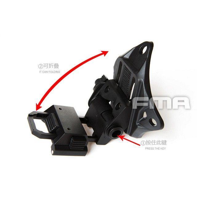 Wilcox型 L4G19 ナイトビジョン ヘルメットマウント PVS15/PVS18