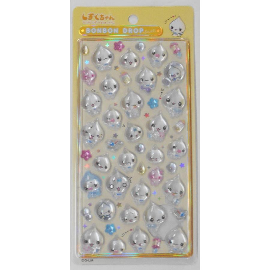 Q-LiA（クーリア） しずくちゃん ボンボンドロップシール みるみる