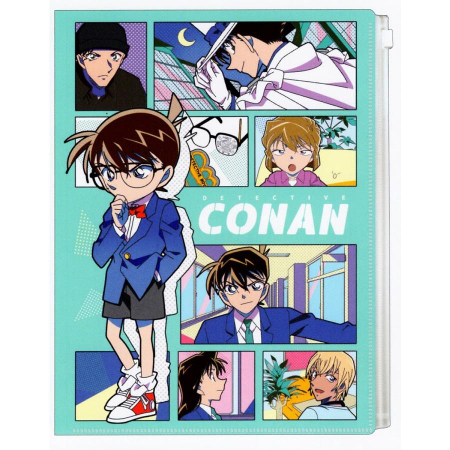 CRUX（クラックス） 名探偵コナン 6ポケットクリアファイル 80'S
