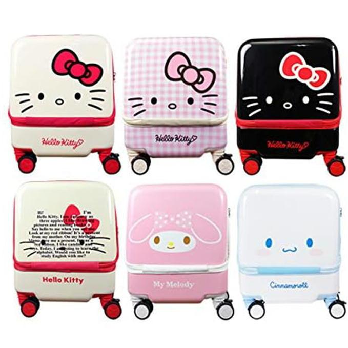 sanrio（サンリオ） スーツケース ハローキティフロントポケット付 HK