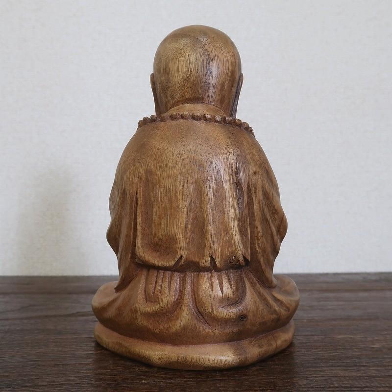 木彫りお坊様の置物 木彫りお坊様の置物 【公式通販】