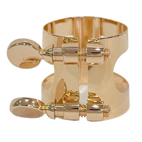 B♭ クラリネット リガチャー ボナード 逆締 ピンクゴールド Bonade