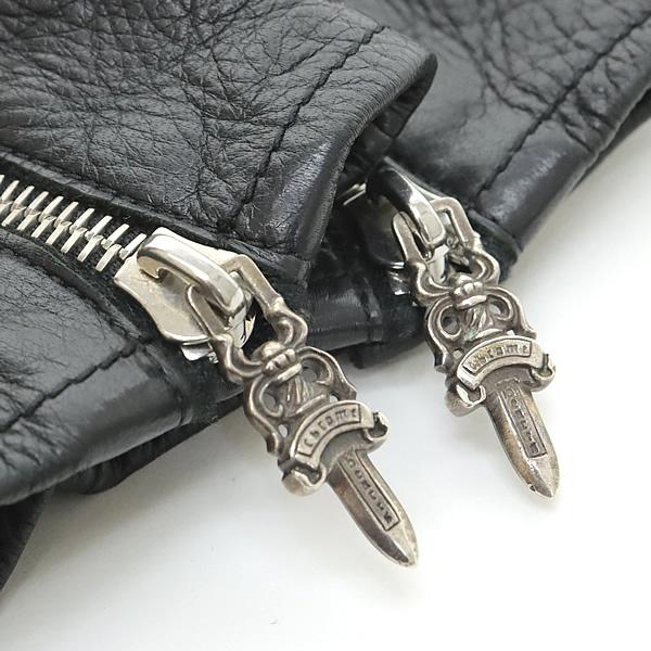 CHROME HEARTS 銀座店 クロムハーツ ダガージップ レザー グローブ