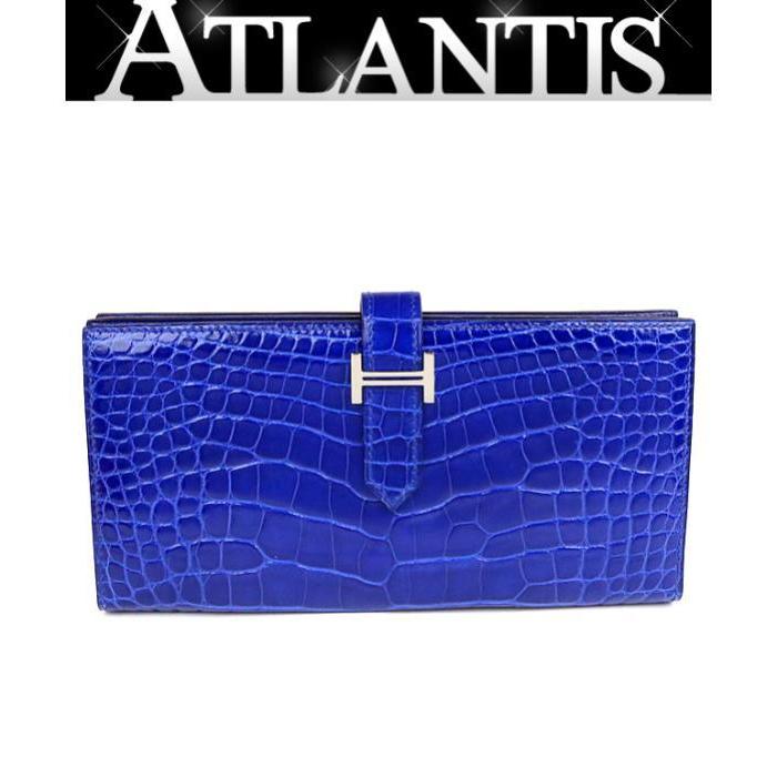 HERMES（エルメス） 銀座店 極美品 ベアンスフレ クロコ・アリゲーター