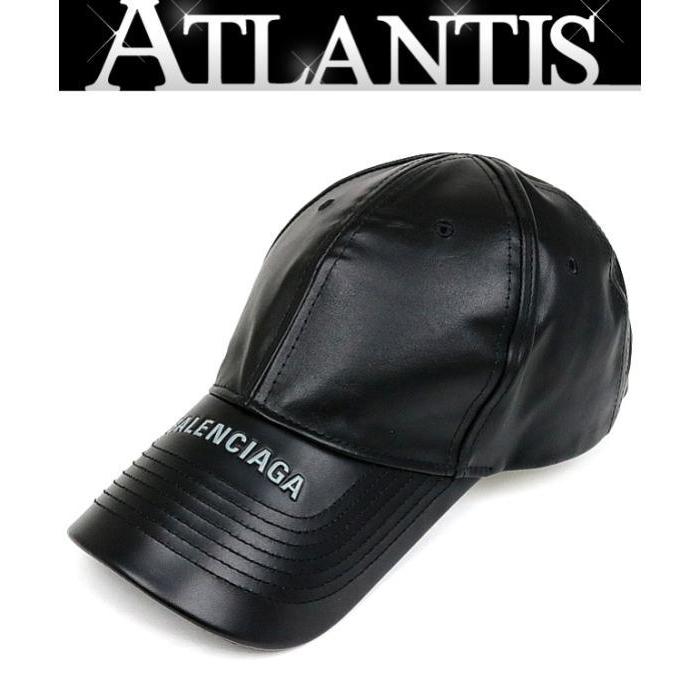 BALENCIAGA バレンシアガベースボールキャップ ブラック帽子 楽天市場